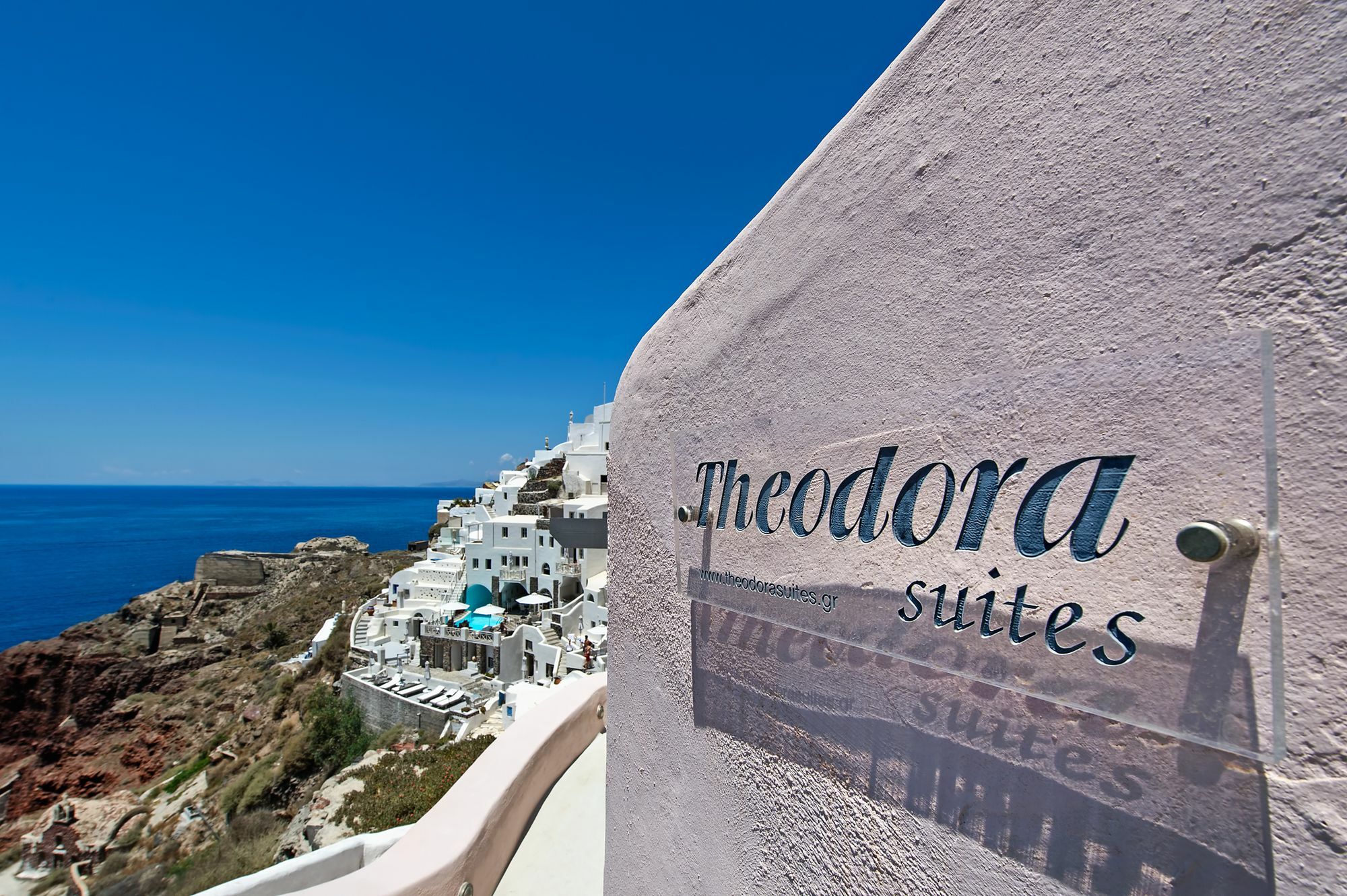 Theodora Suites (Adults Only) Οία Εξωτερικό φωτογραφία